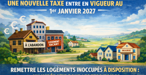 Taxe sur la vacance des locaux d’habitation (TVLH)