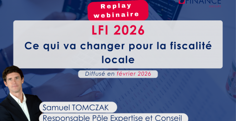 Webinaire loi de finances